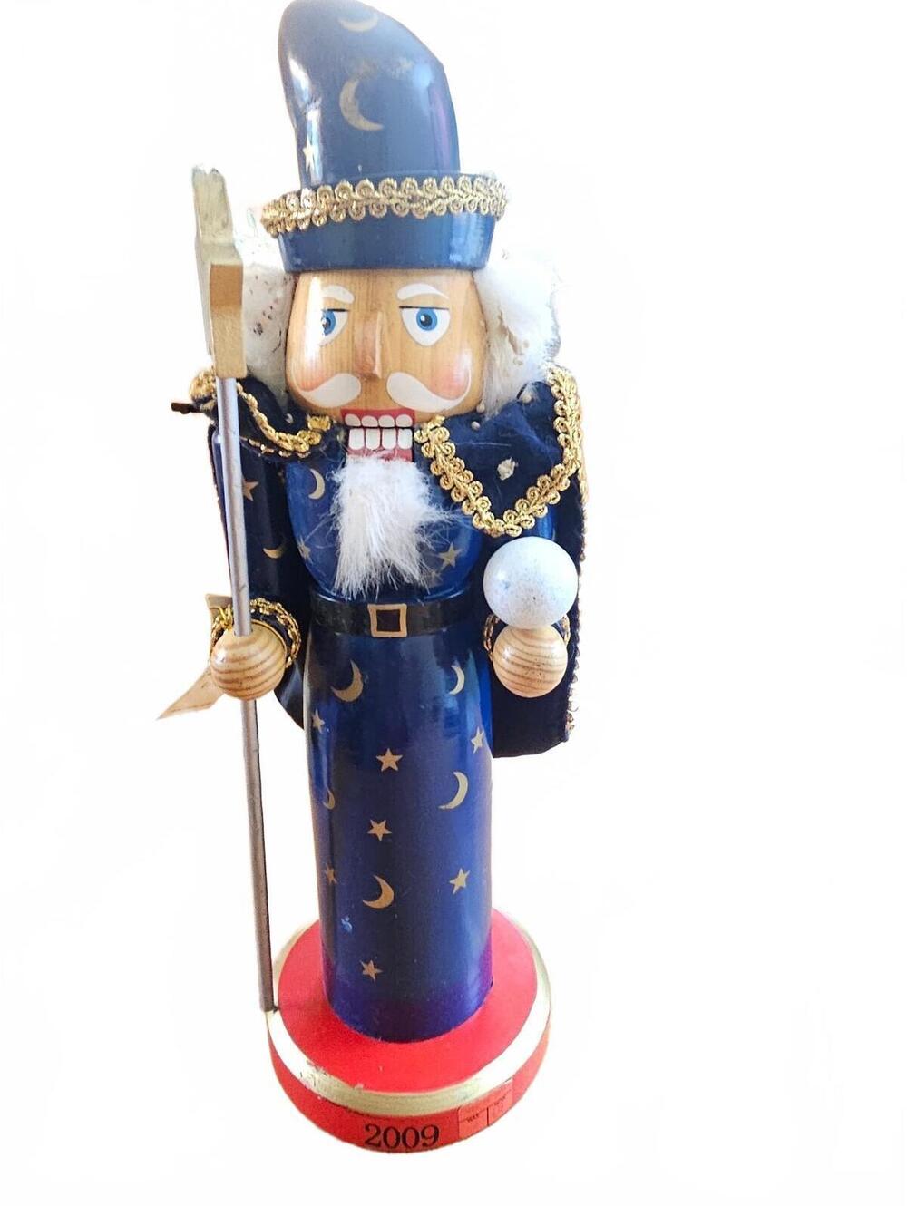 Limited Edition 2009 Wizard Magician Celestial 14" Nutcracker